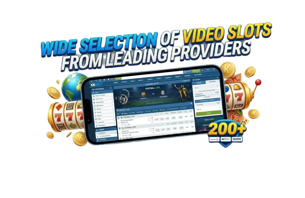 Wide Selection of Video Slots from Leading Providers